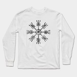 Aegishjalmur | Helm of Awe Icelandic Stave Long Sleeve T-Shirt